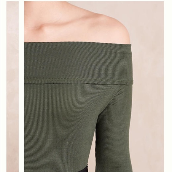 Lisette 3/4 Sleeve Off  The Shoulder Top - Picture 4 of 5